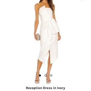 Revolve Reception Dress in Ivory, XS, NWT